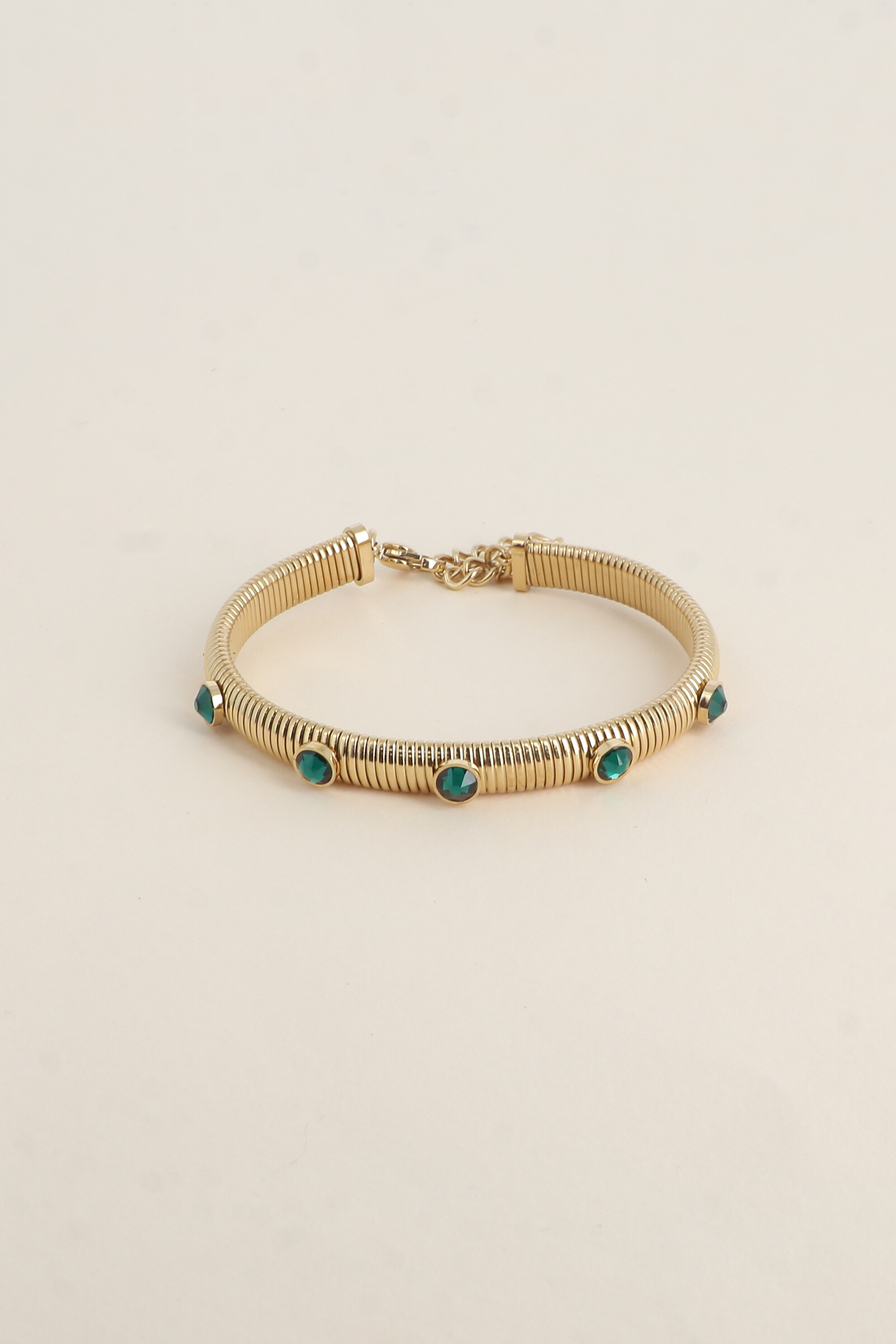 Großhändler Bohm - Golden gestreifte Reihe - Dekoriert mit Swarovski® -Kristallen