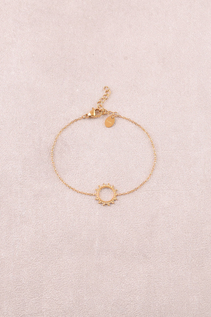 Mayorista Bohm - Pulsera - sol con líneas delicadas