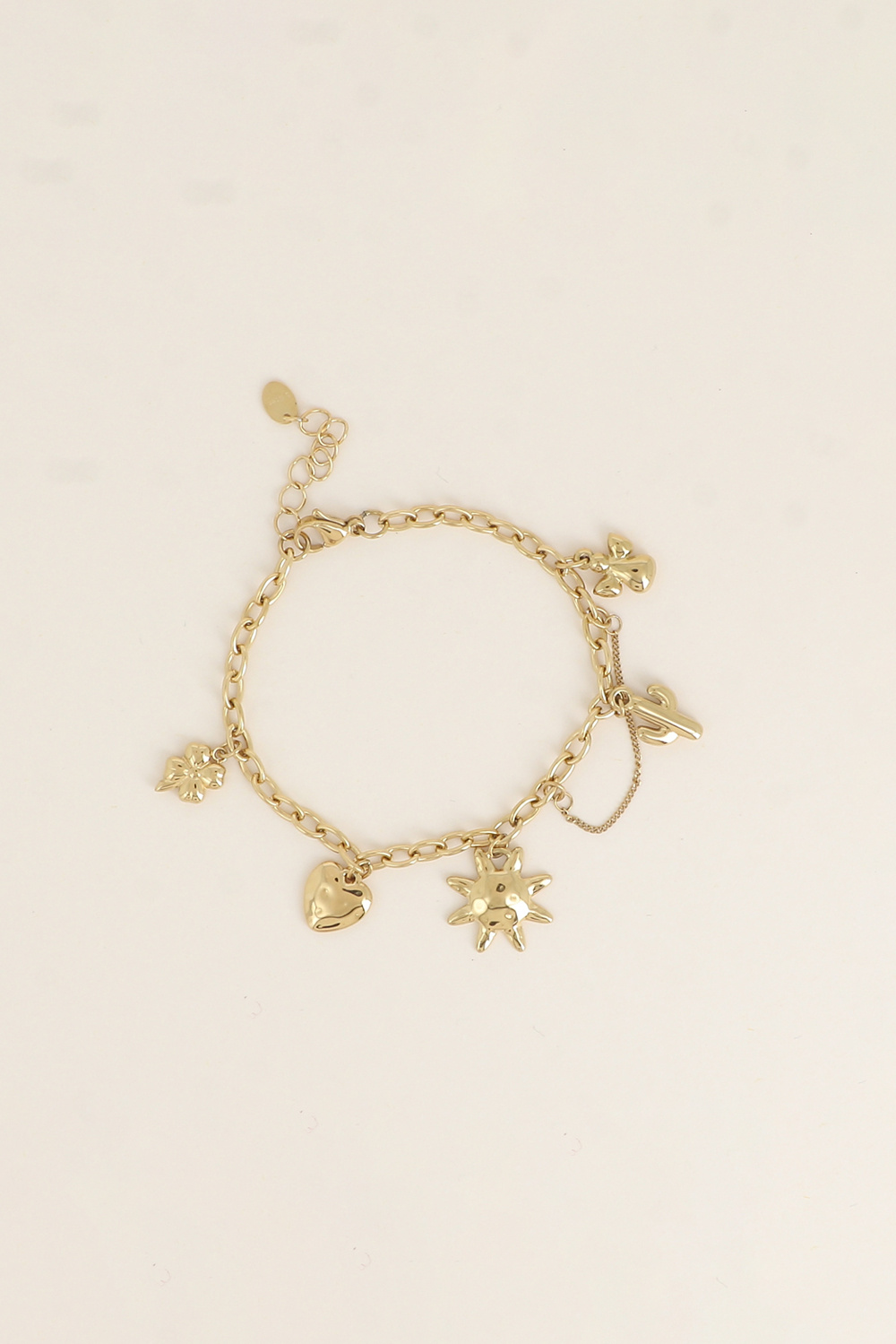 Grossiste Bohm - Bracelet - soleil, cactus, coeur, ange, trèfle