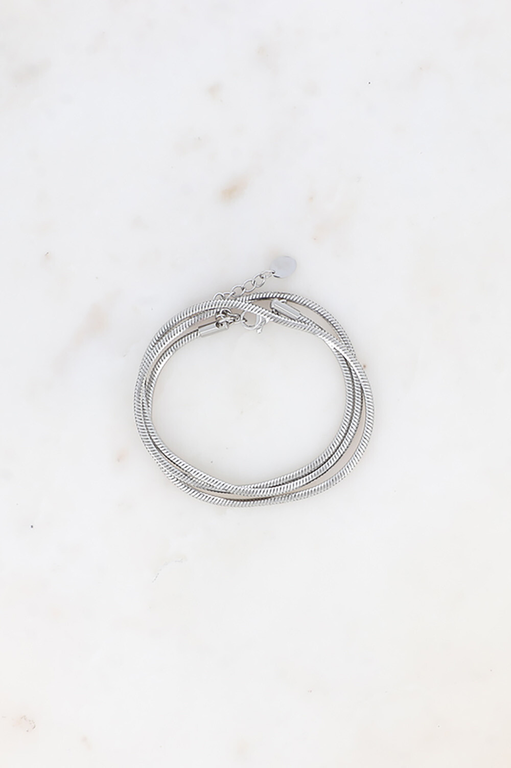 Grossista Bohm - Collar bracciale/tímea da 3 giri/min - maglia serpente