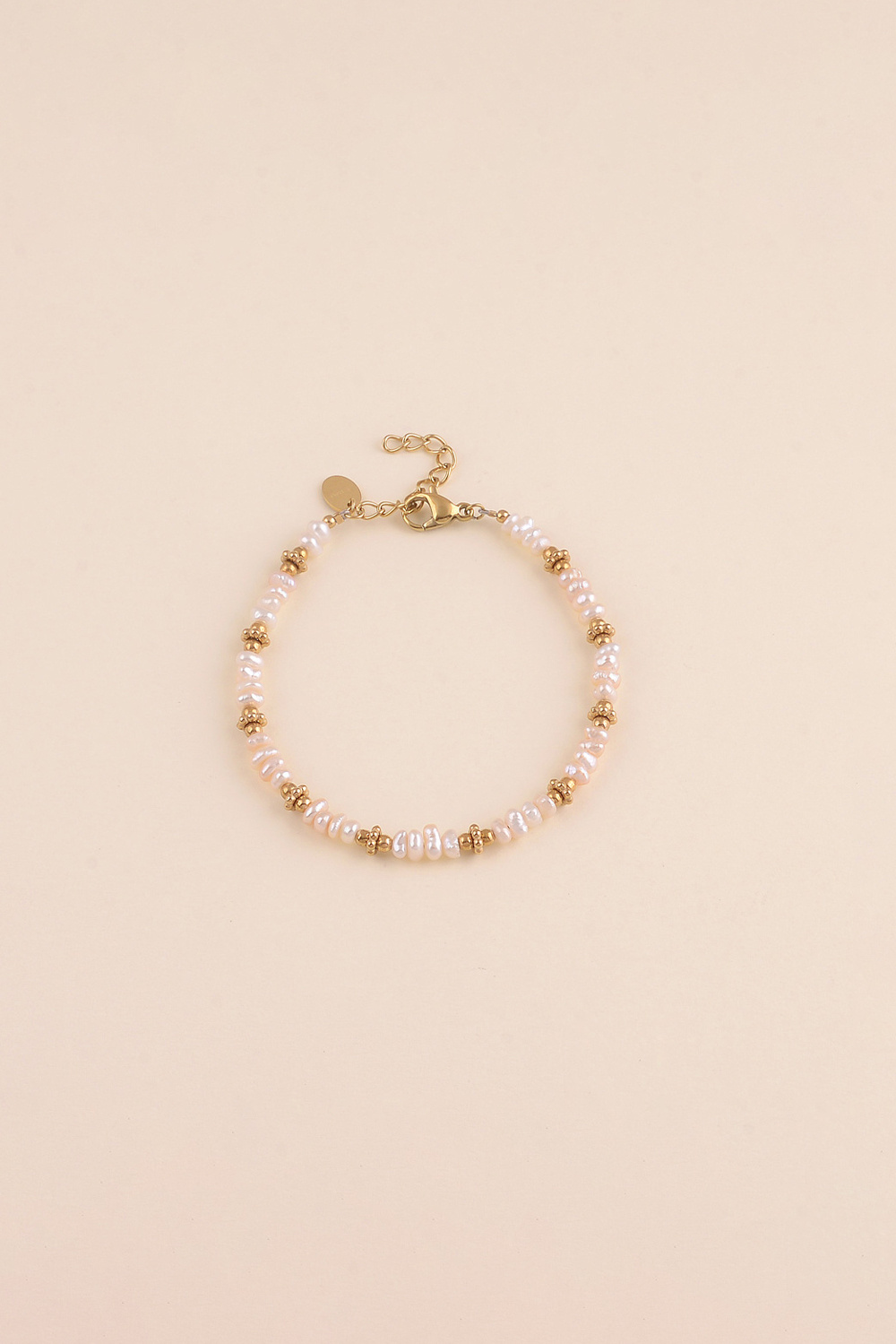 Grossiste Bohm - Bracelet sur câble - perles d'eau douce