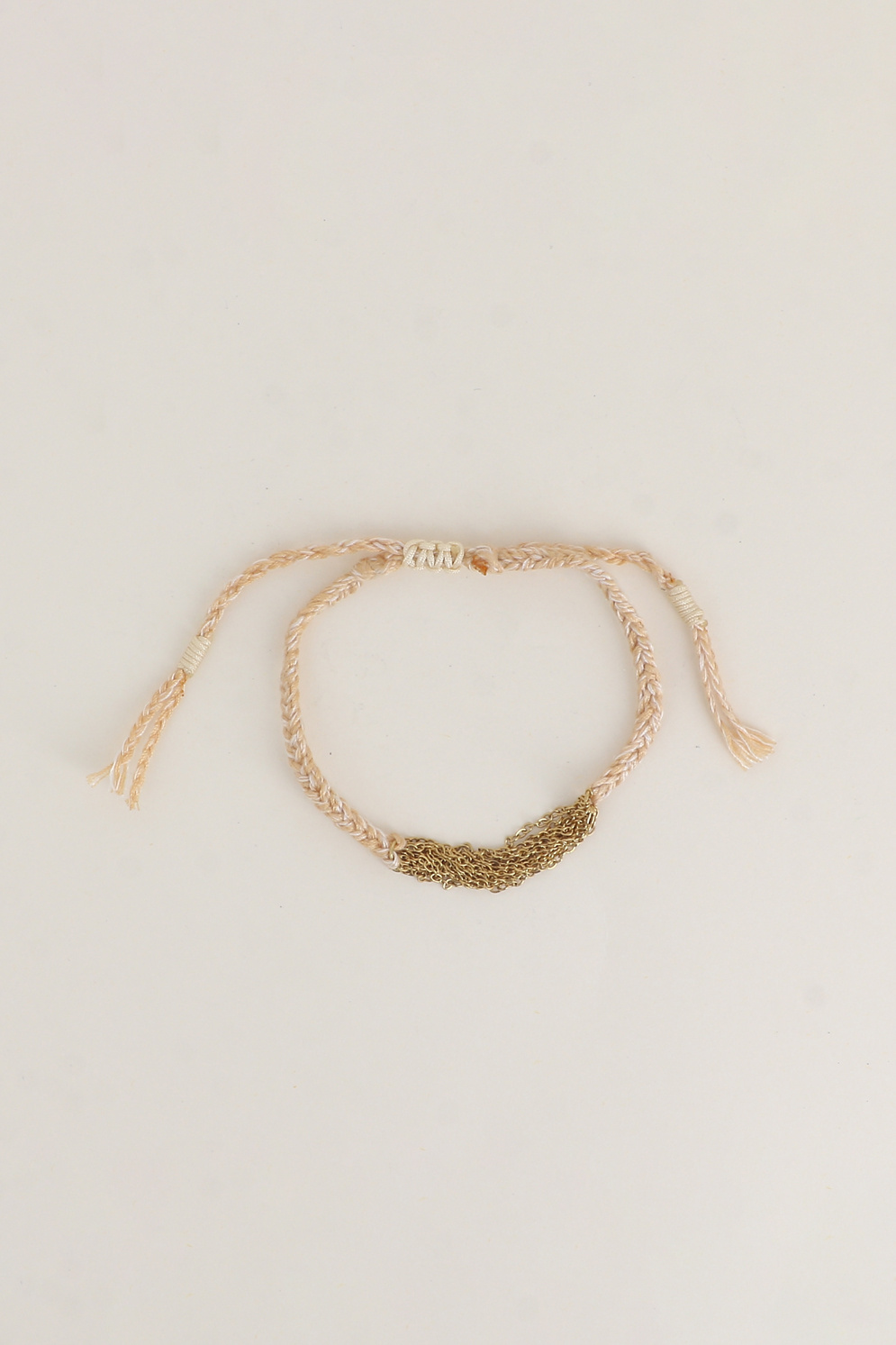 Grossista Bohm - Bracciale su cordoncino - chiusura scorrevole, 10 catene