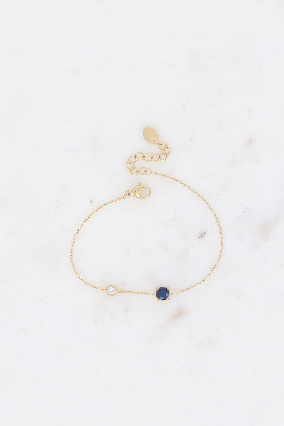 Grossiste Bohm - Bracelet - cristal rond et oxyde de zirconium