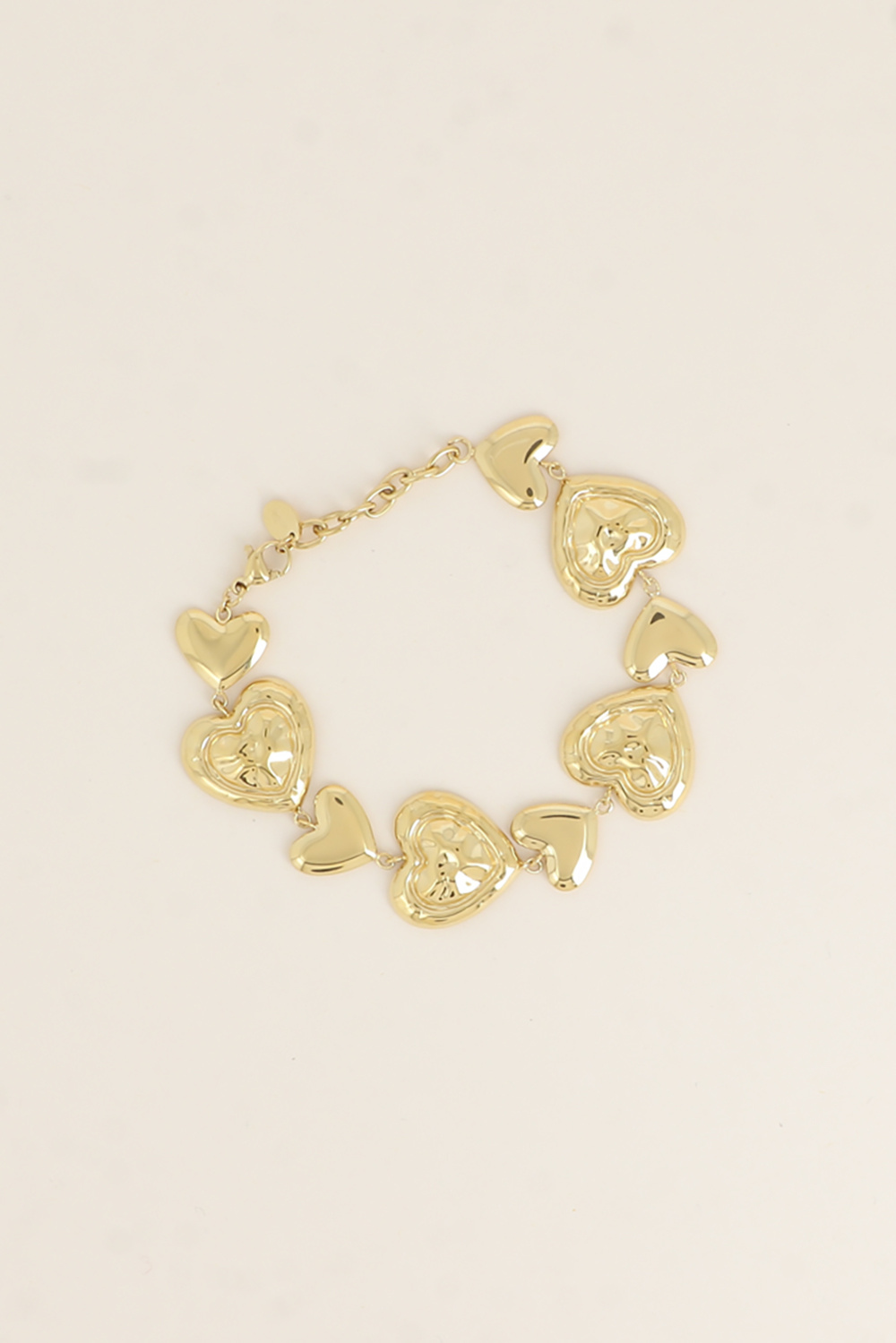 Grossiste Bohm - Bracelet - maillons coeurs