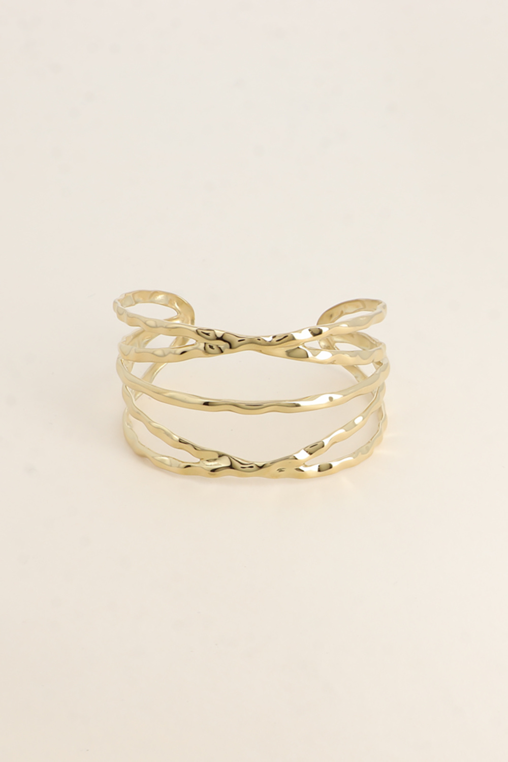 Mayorista Bohm - Brazalete - 5 Anillos Ondulados