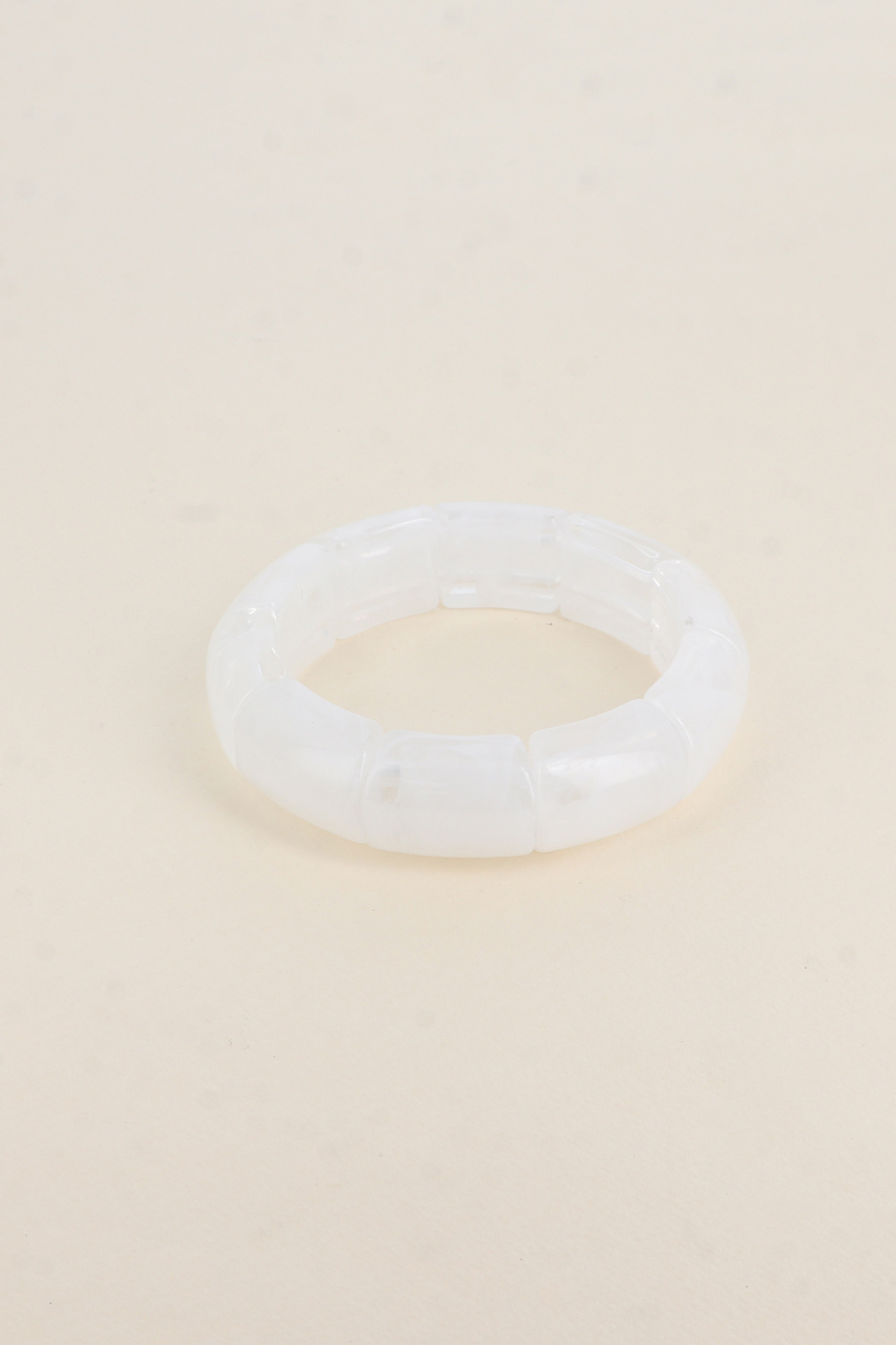 Grossiste Bohm - Bracelet élastique - pièces en résine colorée 18mm