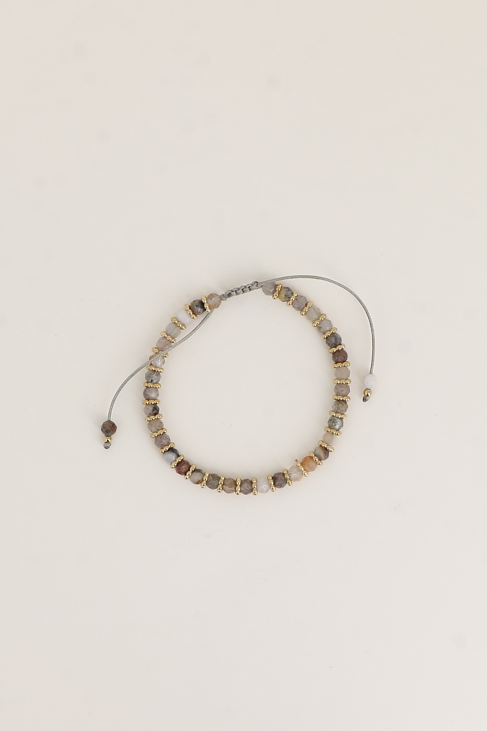 Wholesaler Bohm - Bracelet - sliding clasp, natural stones