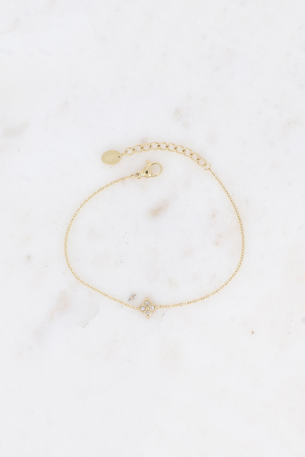 Wholesaler Bohm - Bracelet - Clover and zirconium oxides