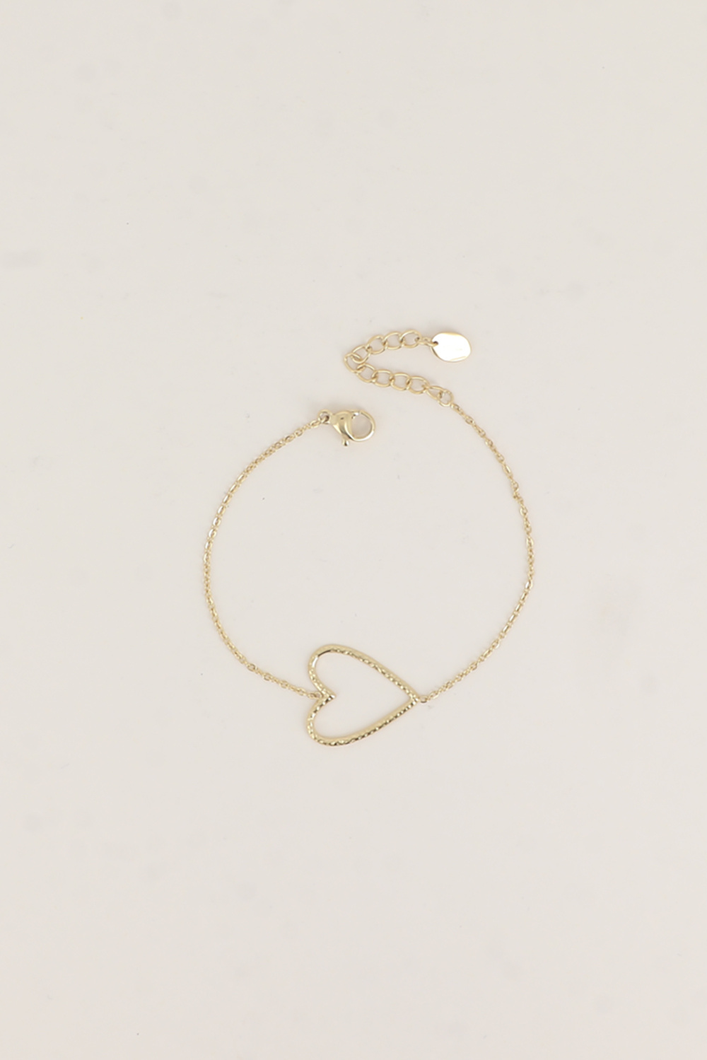 Grossiste Bohm - Bracelet - pendentif en forme de coeur ajouré