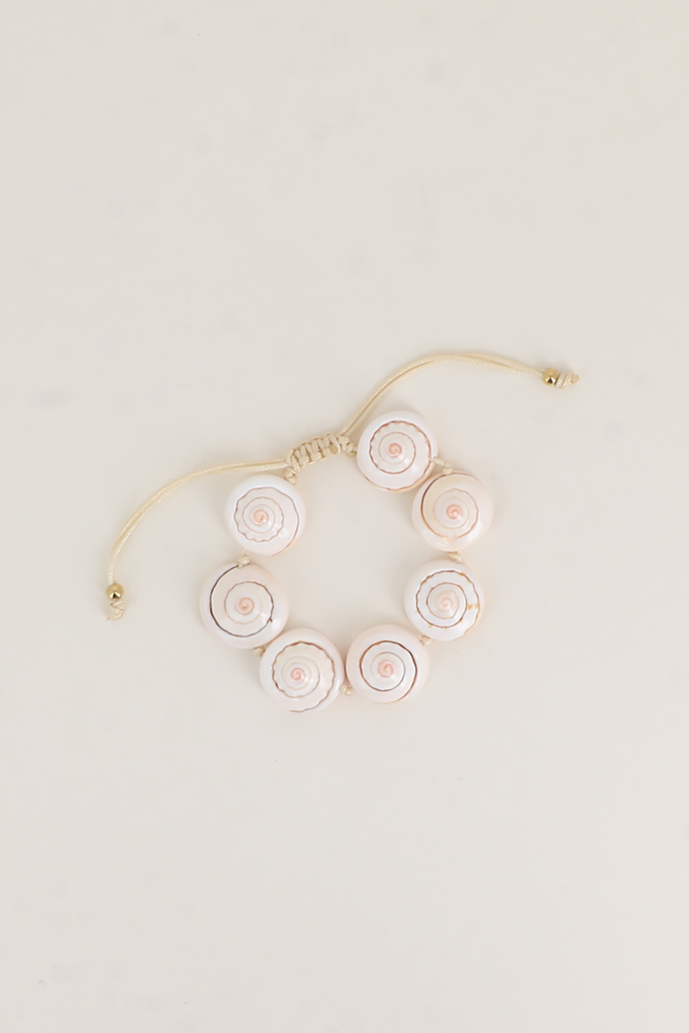 Mayorista Bohm - Pulsera de cordón - cuentas de conchas naturales