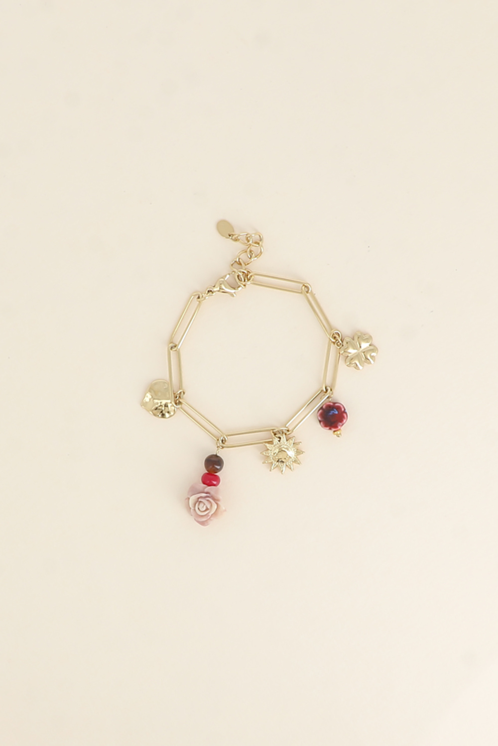 Grossiste Bohm - Bracelet - trèfle, soleil, fleurs, coeur