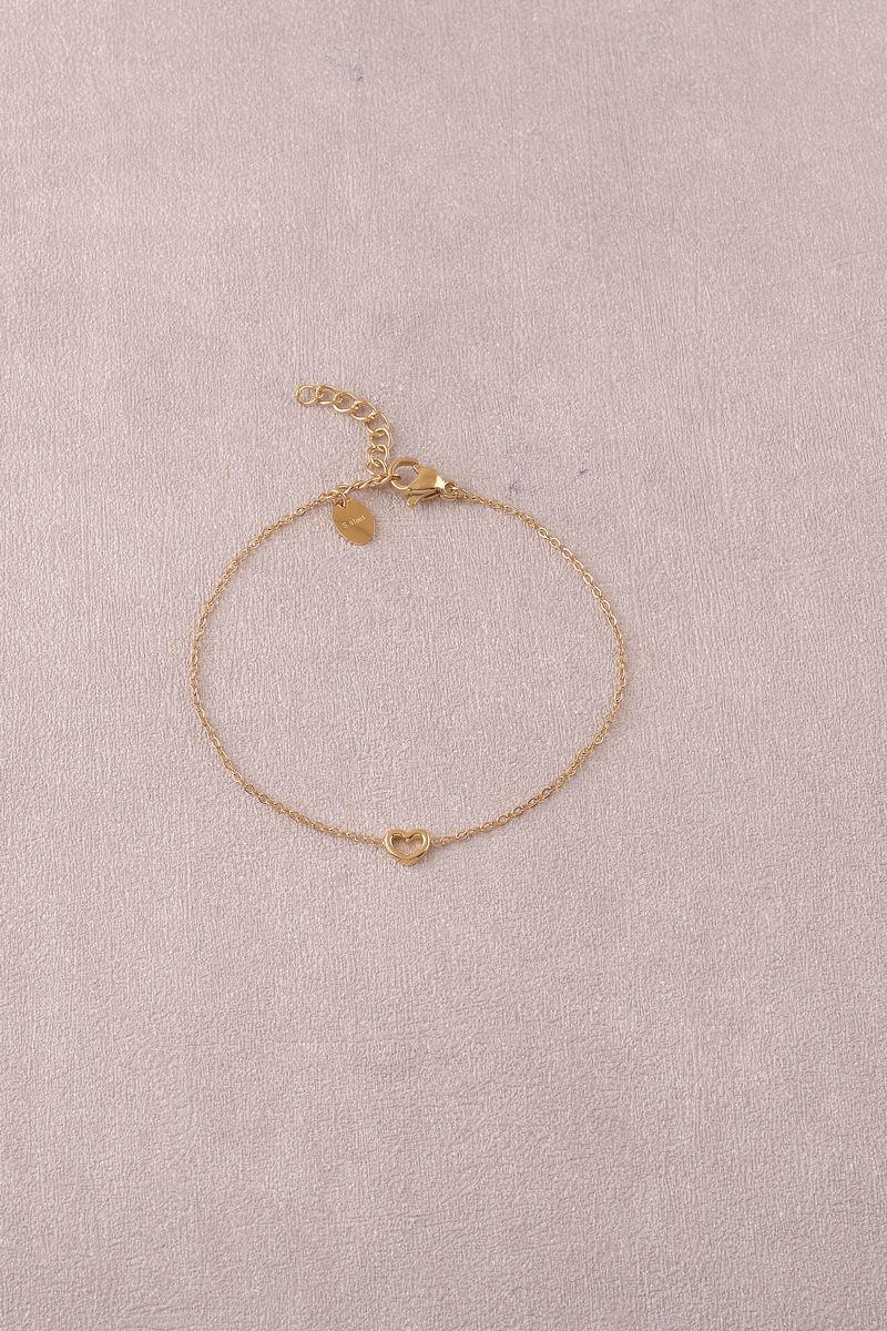 Mayorista Bohm - Pulsera - colgante de corazón calado