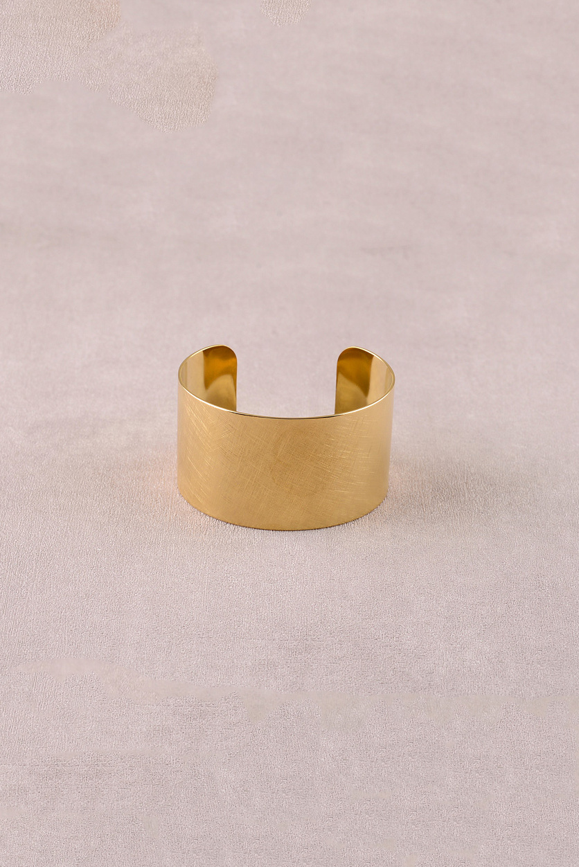 Mayorista Bohm - Brazalete - anillo efecto cepillado 35mm