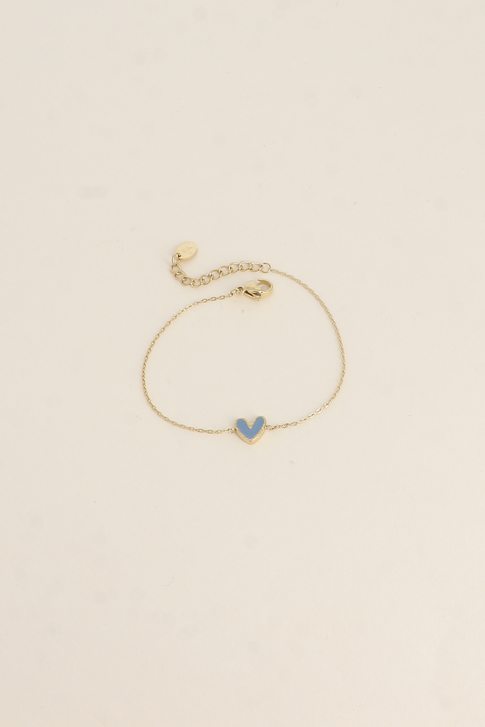 Grossiste Bohm - Bracelet - pendentif coeur en émail