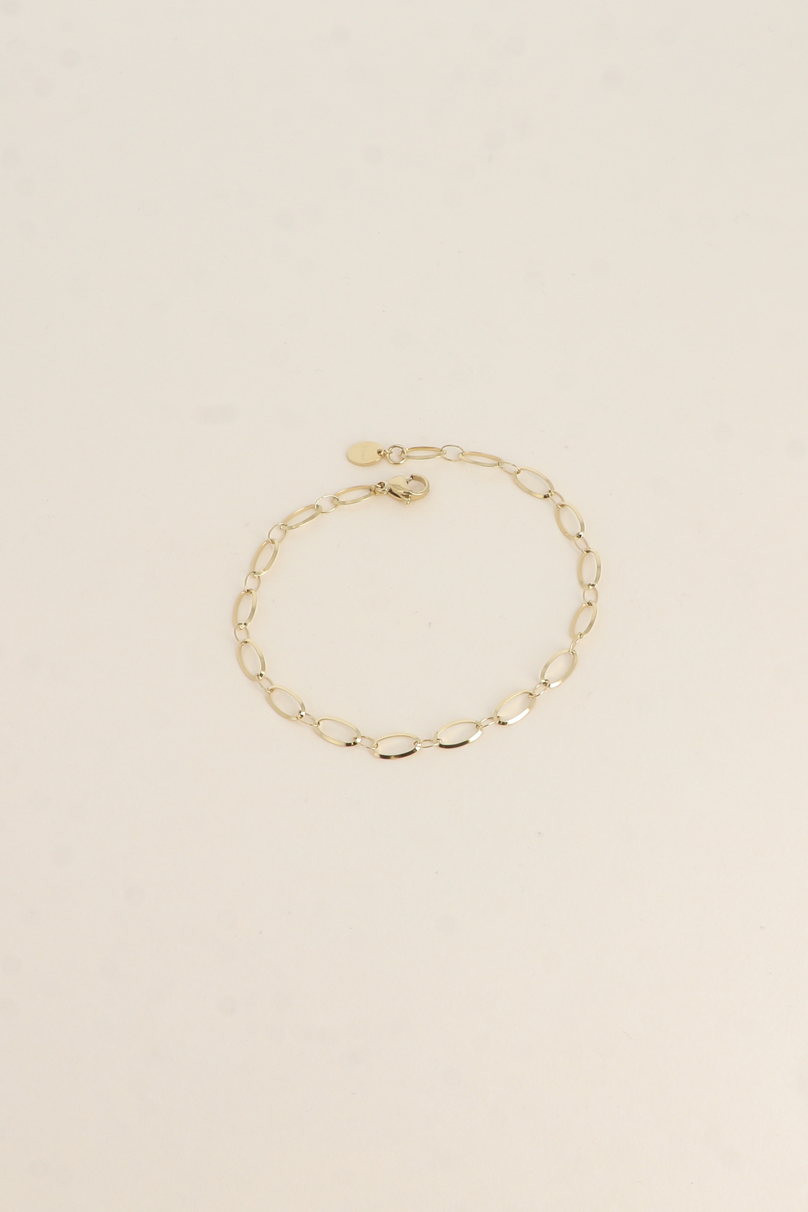 Grossiste Bohm - Bracelet Dita - maille alternée ovale