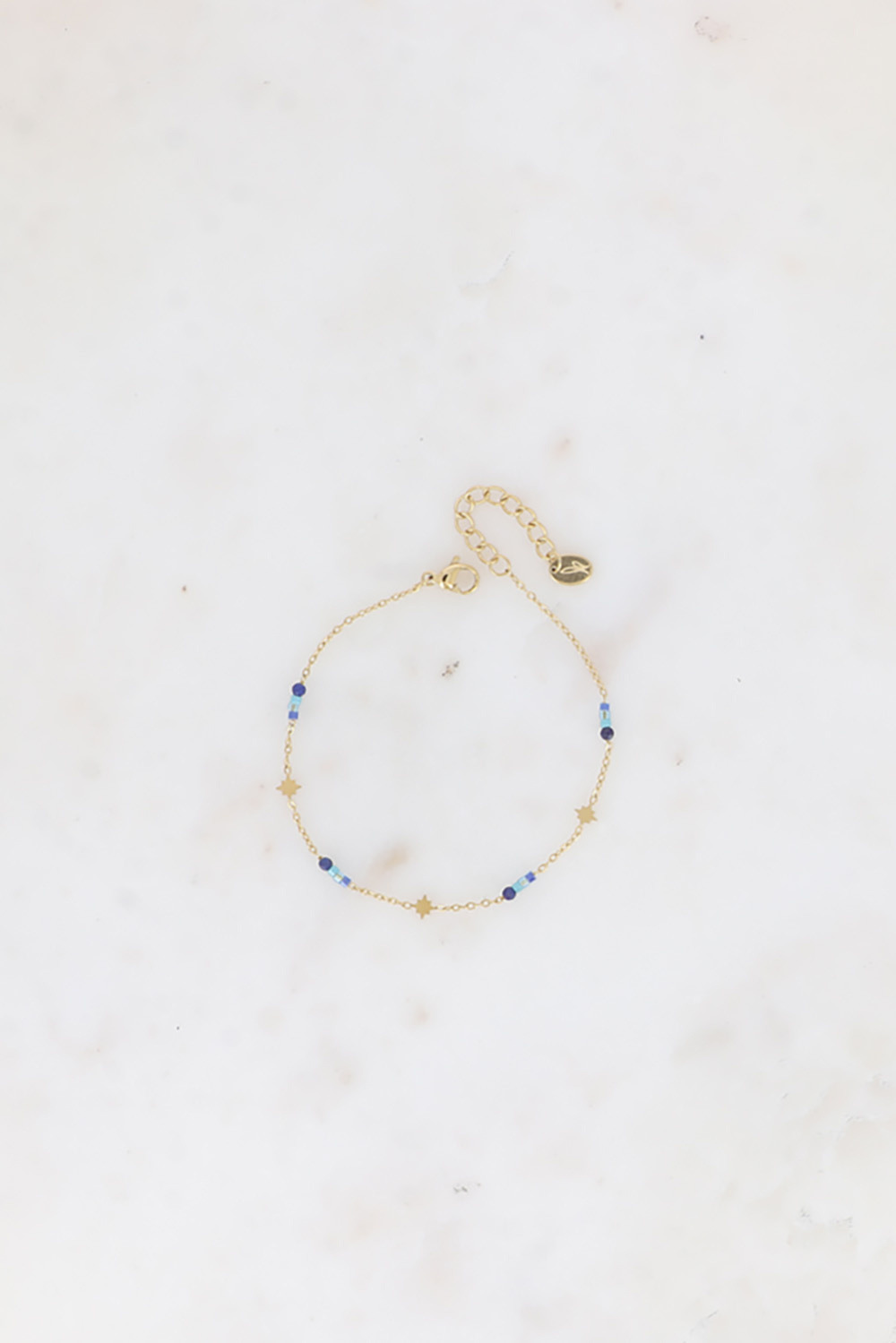 Grossiste Bohm - Bracelet - étoiles du Nord et perles rocailles