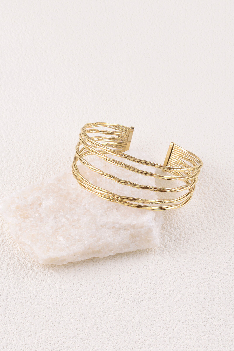 Mayorista Bohm - Postón - 5 anillos retorcidos y estriados