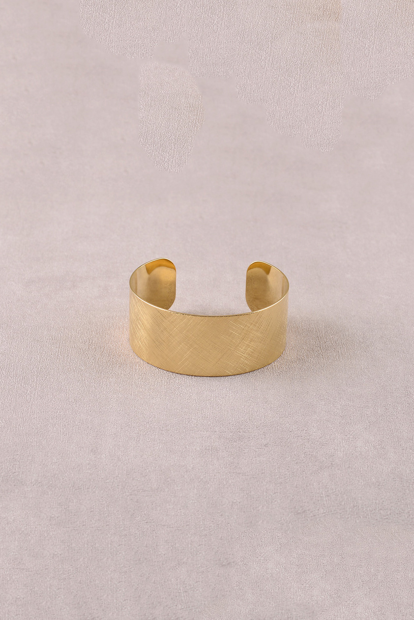 Mayorista Bohm - Brazalete - anillo efecto cepillado 25mm