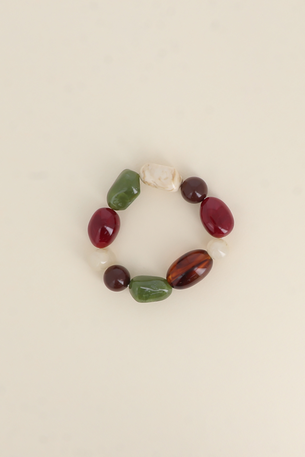 Mayorista Bohm - Pulsera elástica - cuentas de resina