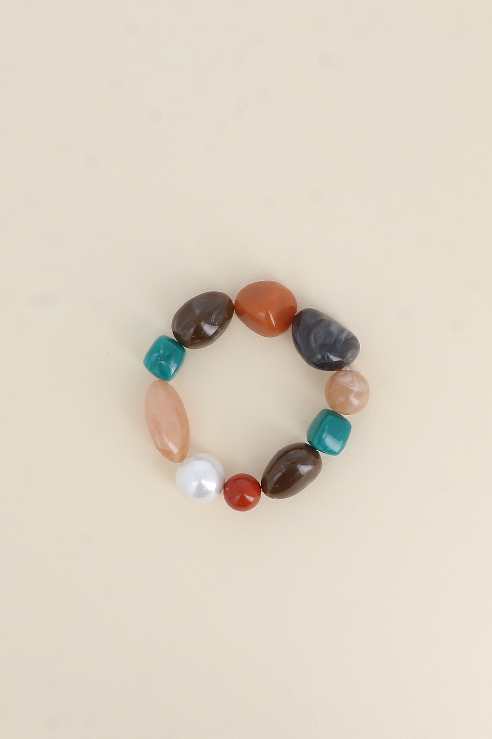 Wholesaler Bohm - Elastic bracelet - resin beads