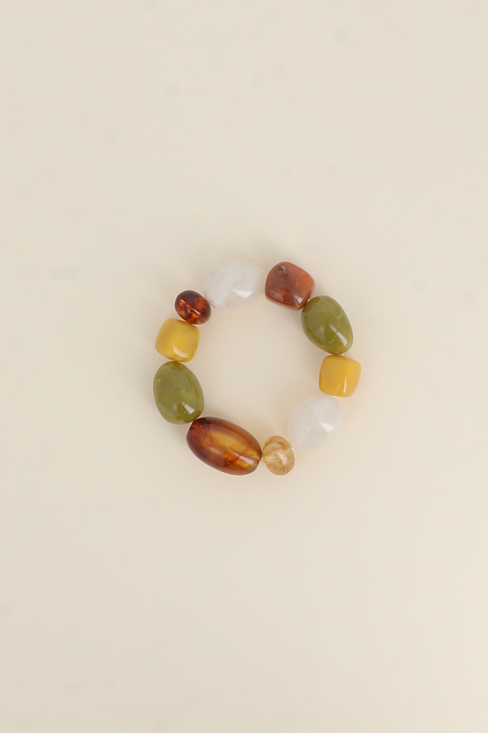 Mayorista Bohm - Pulsera elástica - cuentas de resina