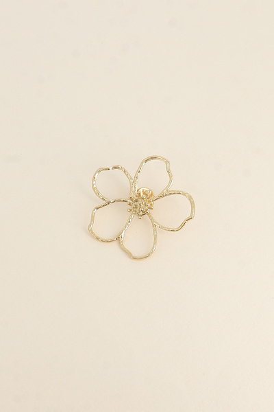 Grossiste Bohm - Pin's - motif floral ajouré 56 x 53 mm Grossiste Bohm - Pin's - motif floral ajouré 56 x 53 mm