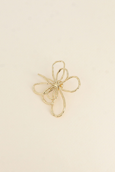 Grossiste Bohm - Pin's - motif floral ajouré 57 x 65 mm Grossiste Bohm - Pin's - motif floral ajouré 57 x 65 mm