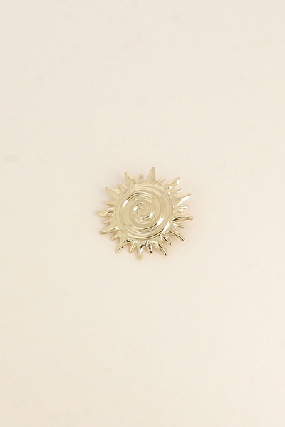 Grossiste Bohm - Broche - motif soleil Grossiste Bohm - Broche - motif soleil