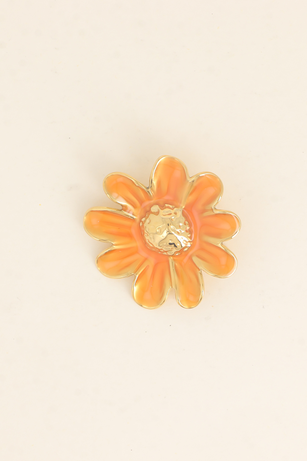 Grossiste Bohm - Broche - motif fleur en émail