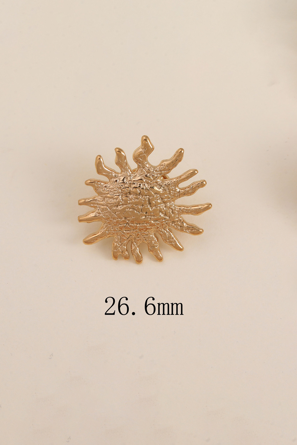 Grossiste Bohm - Pin's - soleil à finition texturée