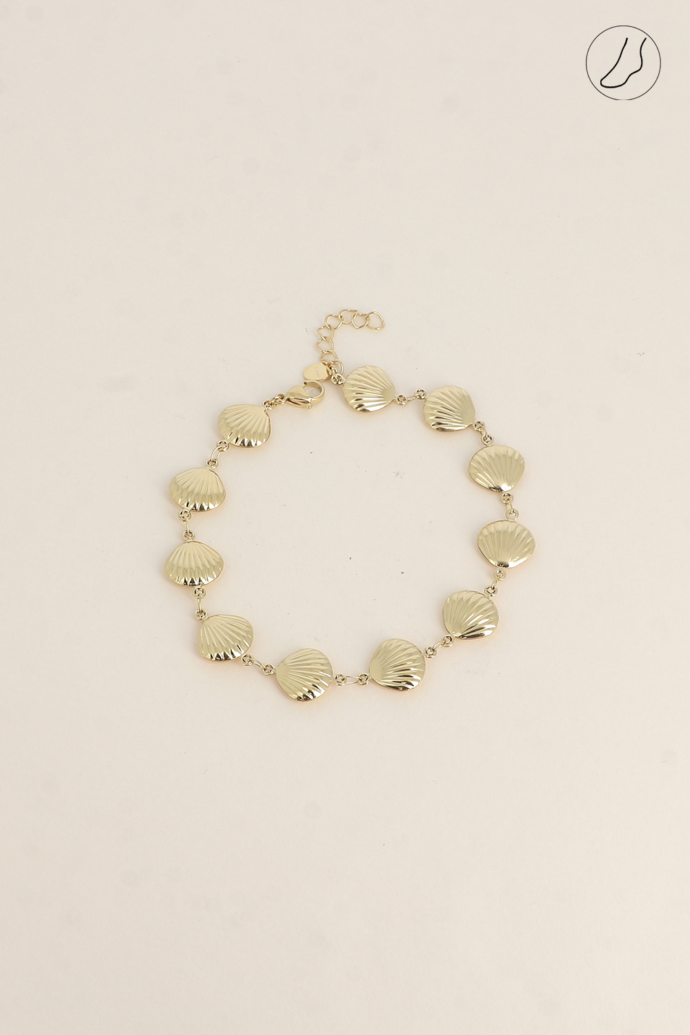 Grossiste Bohm - Chevillère - maille coquillages