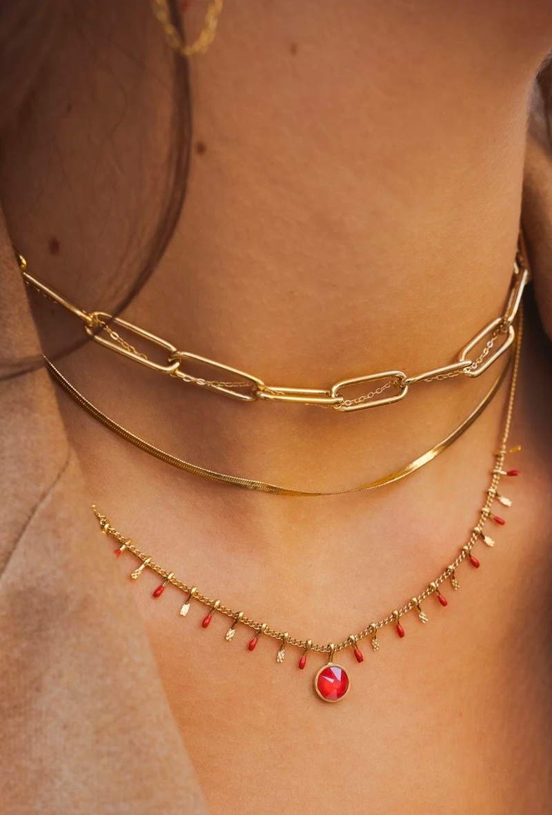 Grossista Bohm - Collana d'oro Penellie