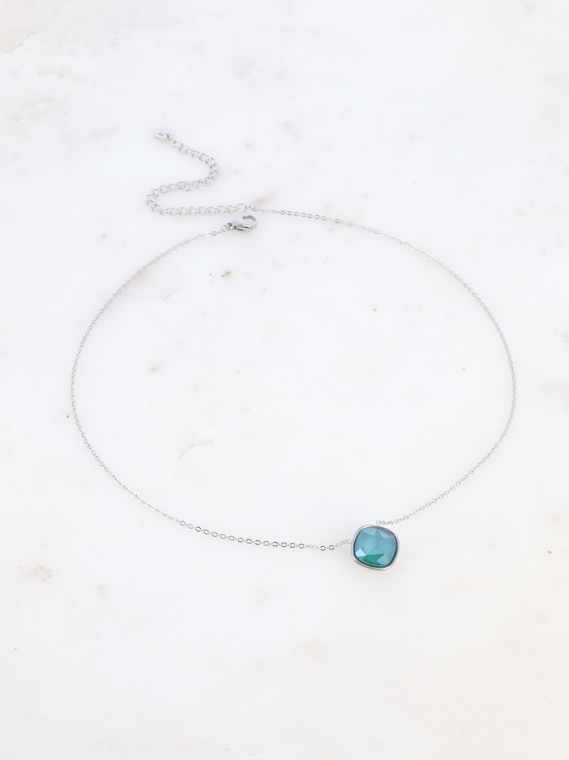 Grossista Bohm - Collana d'oro con cristalli tagliati da 10 mm