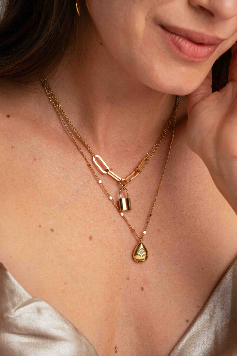 Grossista Bohm - Collana Belita - Pendente a goccia
