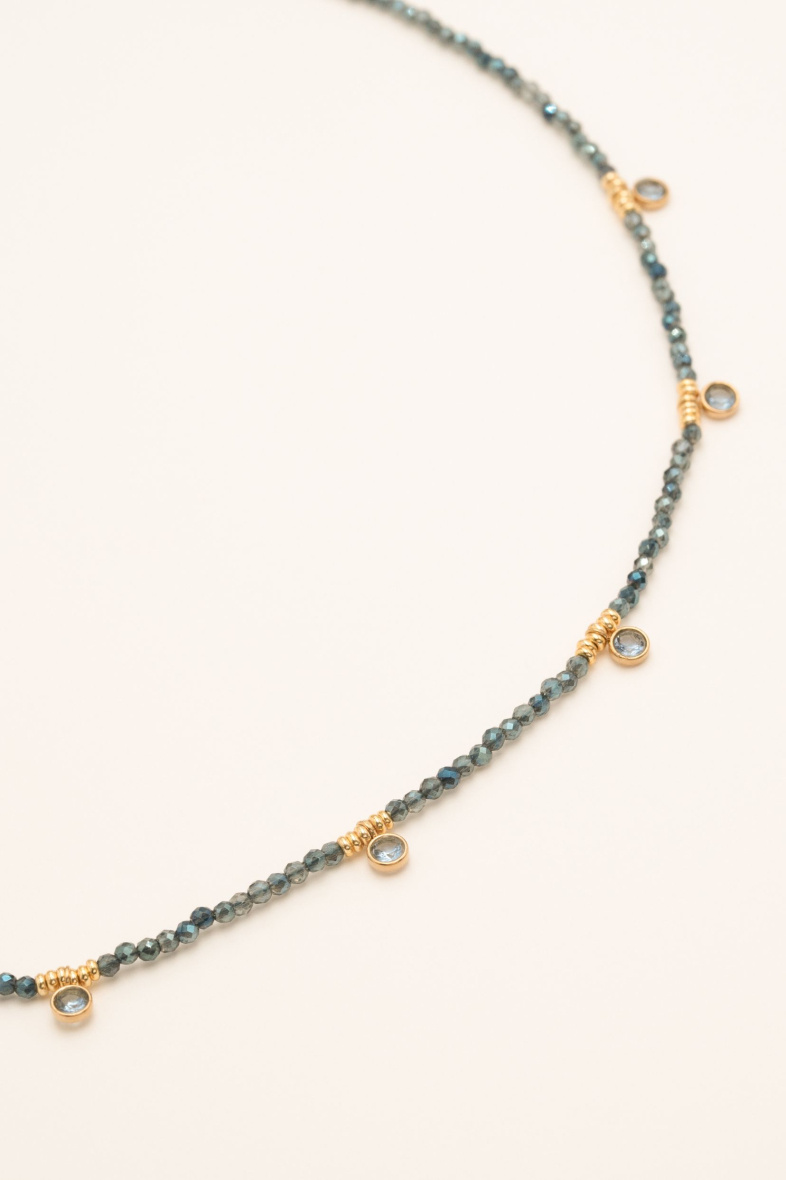 Mayorista Bohm - Collar Victoire - gargantilla, cuentas de pasta de vidrio y cristales tallados