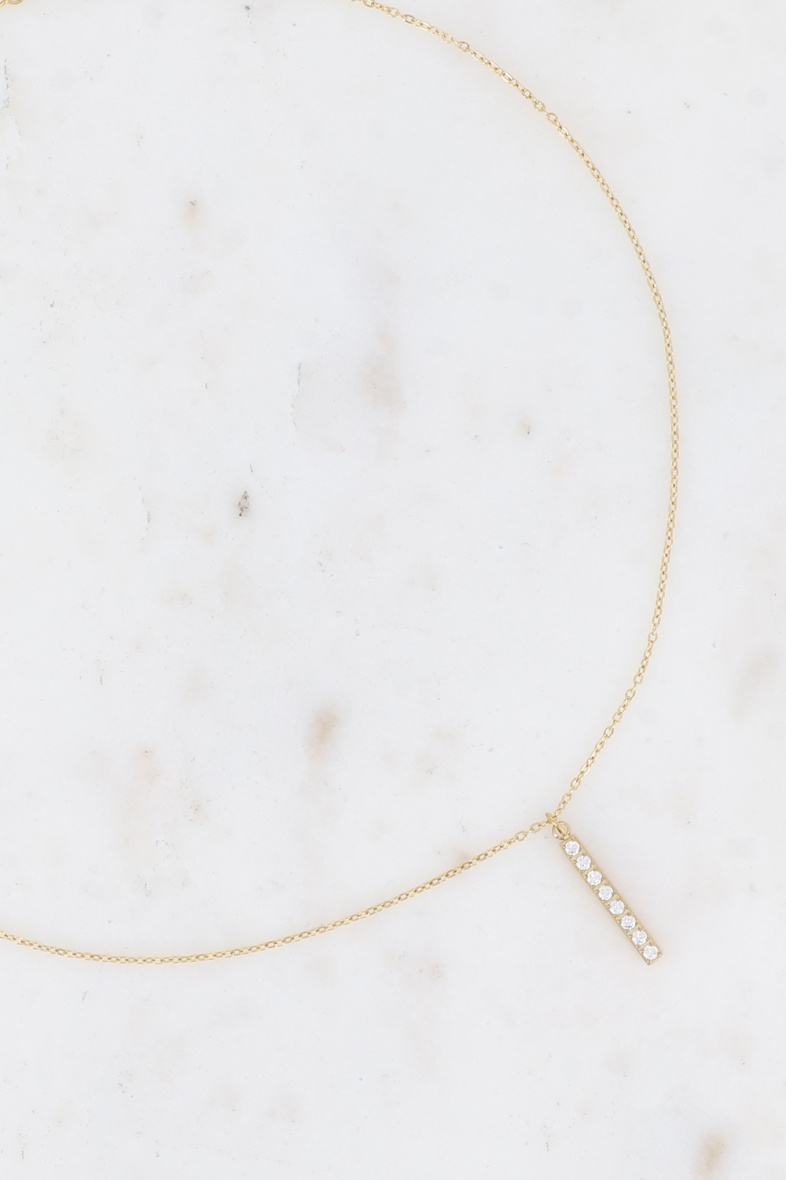 Grossiste Bohm - Collier - barre et oxydes de zirconium