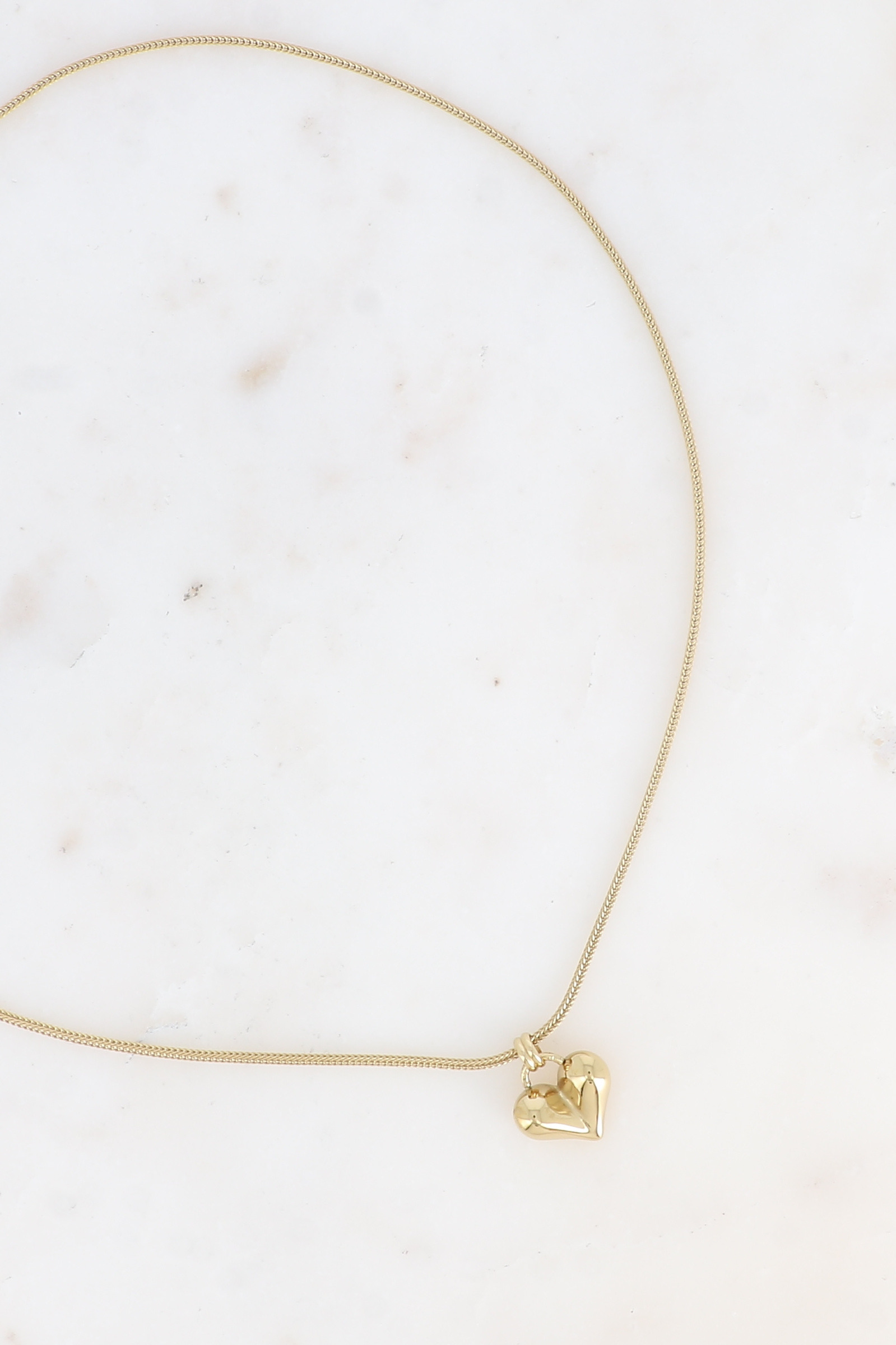 Grossiste Bohm - Collier - pendentif coeur bombé