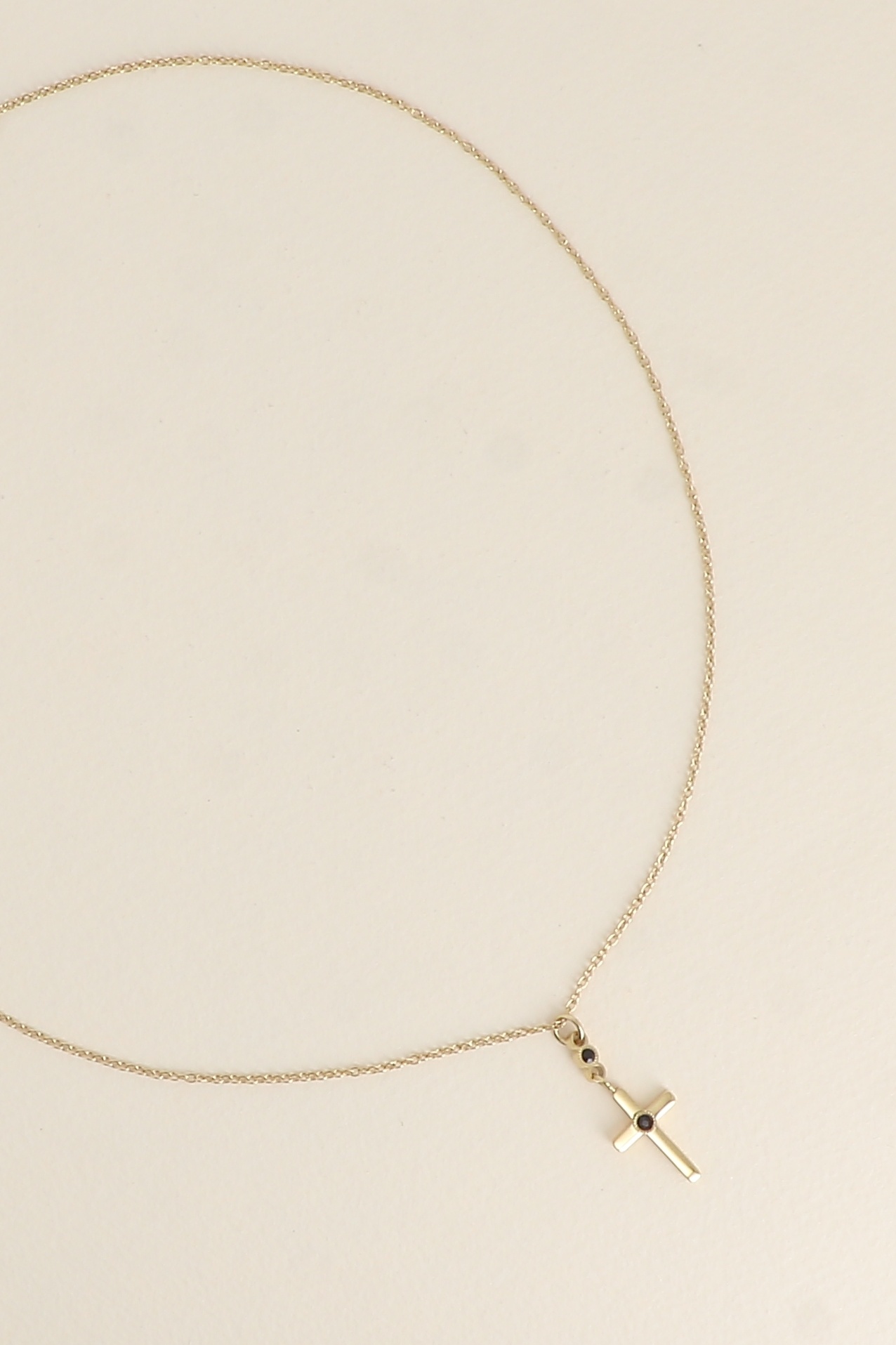Wholesaler Bohm - Necklace - religious cross and crystals
