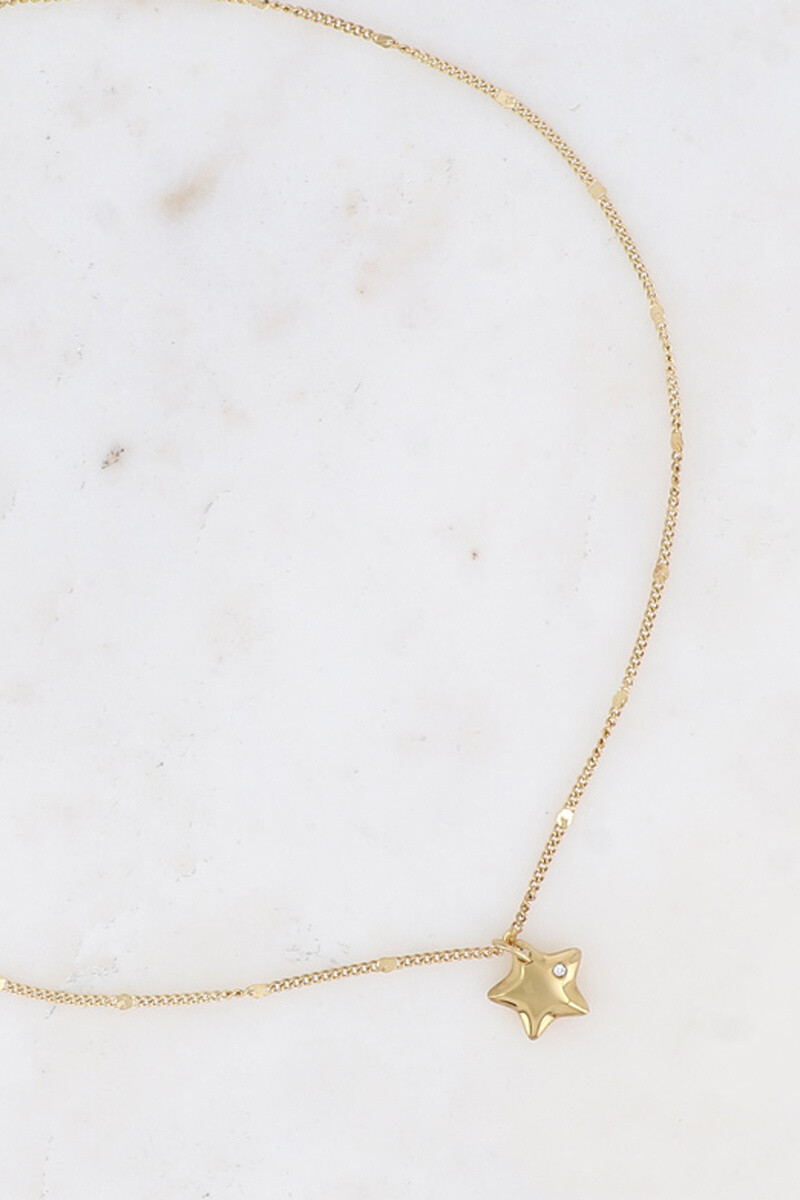 Grossiste Bohm - Collier - étoile et oxyde de zirconium
