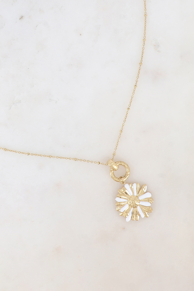 Mayorista Bohm - Collar Hortense - Margarita Esmaltada
