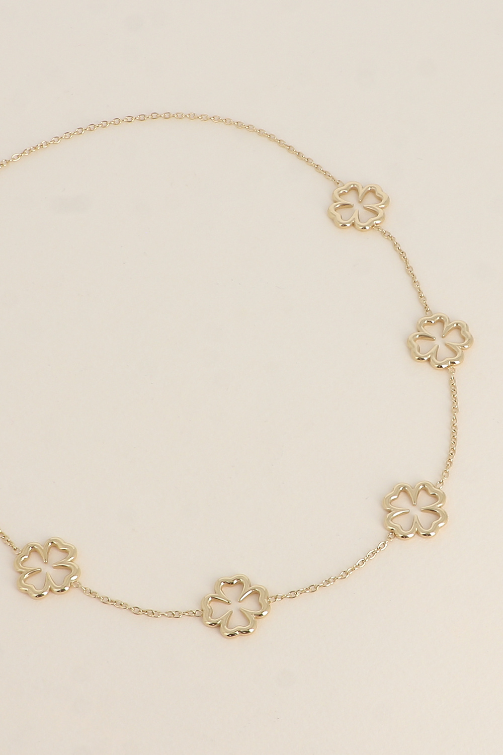 Wholesaler Bohm - Necklace - openwork clovers