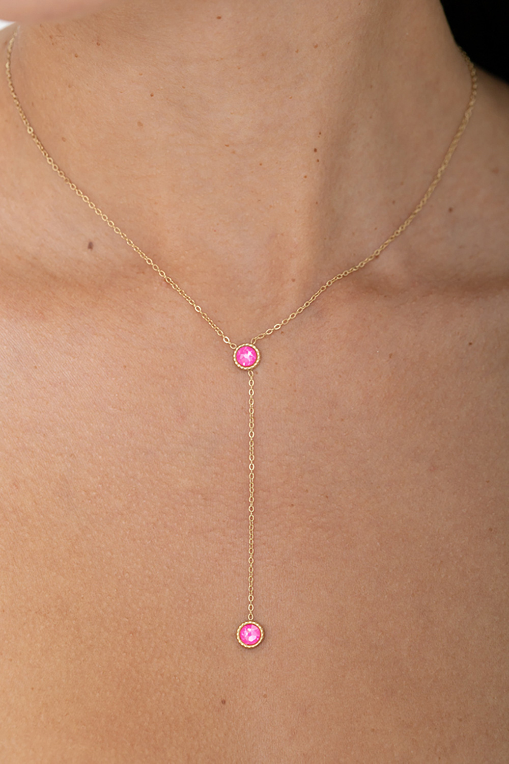 Grossiste Bohm - Collier Y - orné de cristaux Swarovski®