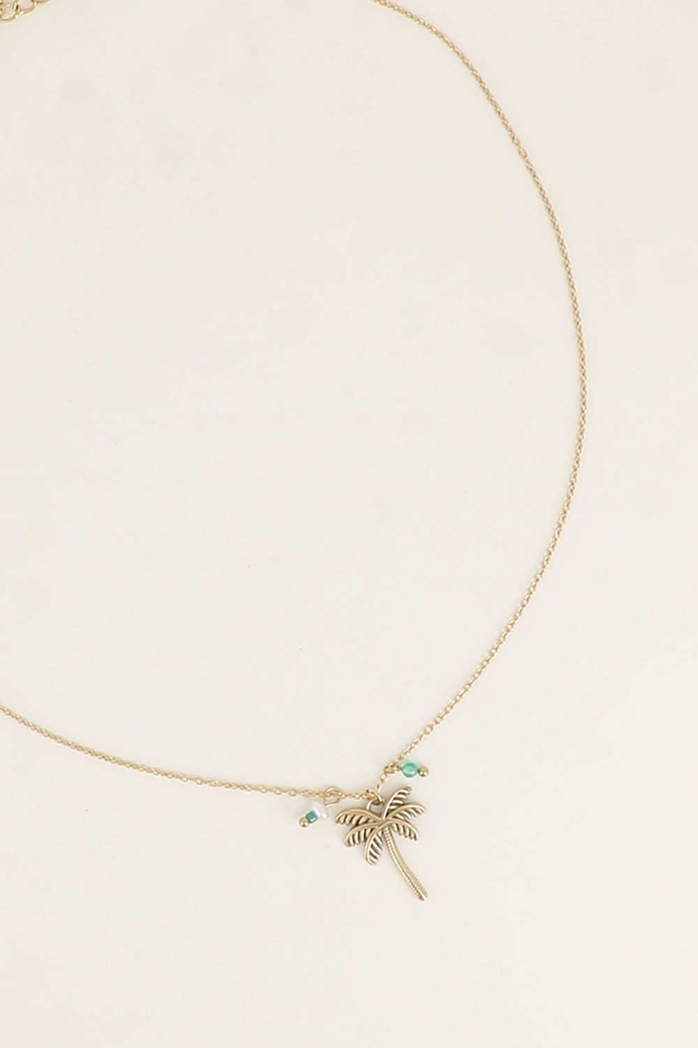 Mayorista Bohm - Collar - palmera, pequeña perla de agua dulce y piedra natural