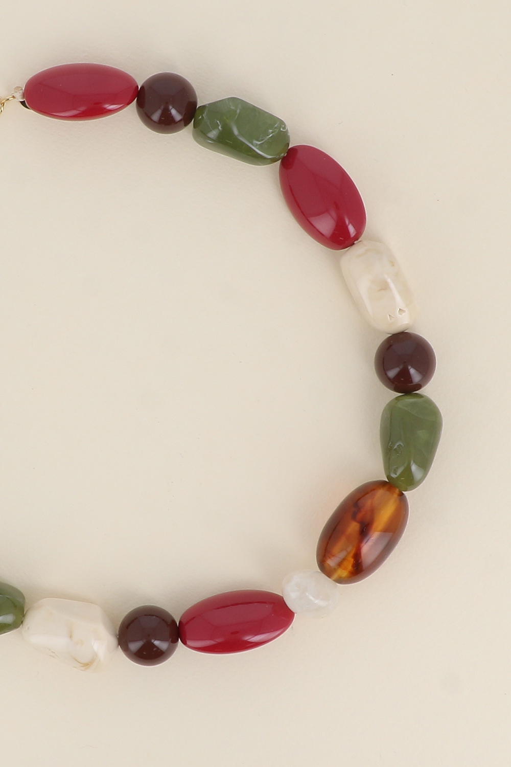 Wholesaler Bohm - Necklace - on cord, resin beads