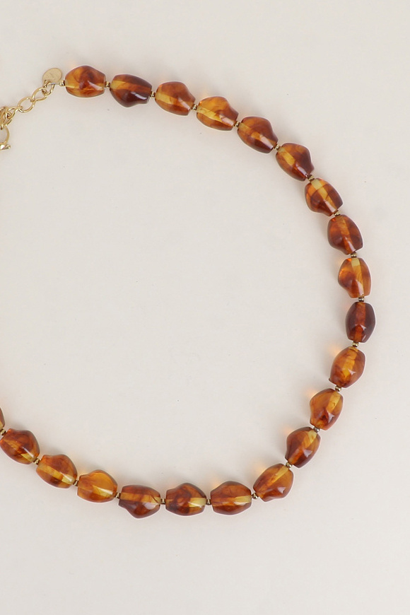 Mayorista Bohm - Collar de cable - cuentas de resina