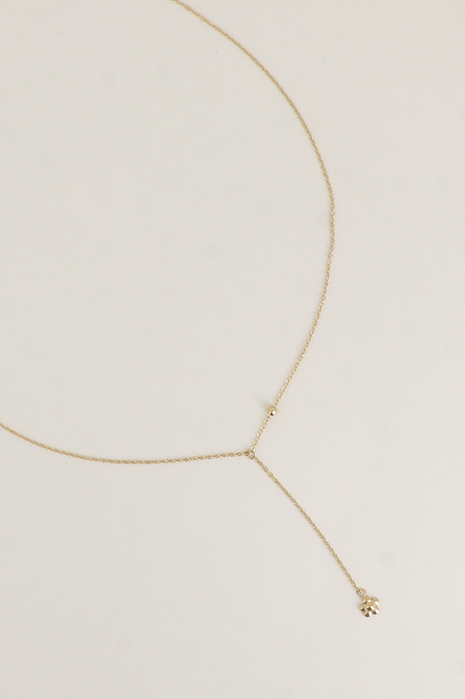 Mayorista Bohm - Collar en Y - Colgante de Flor