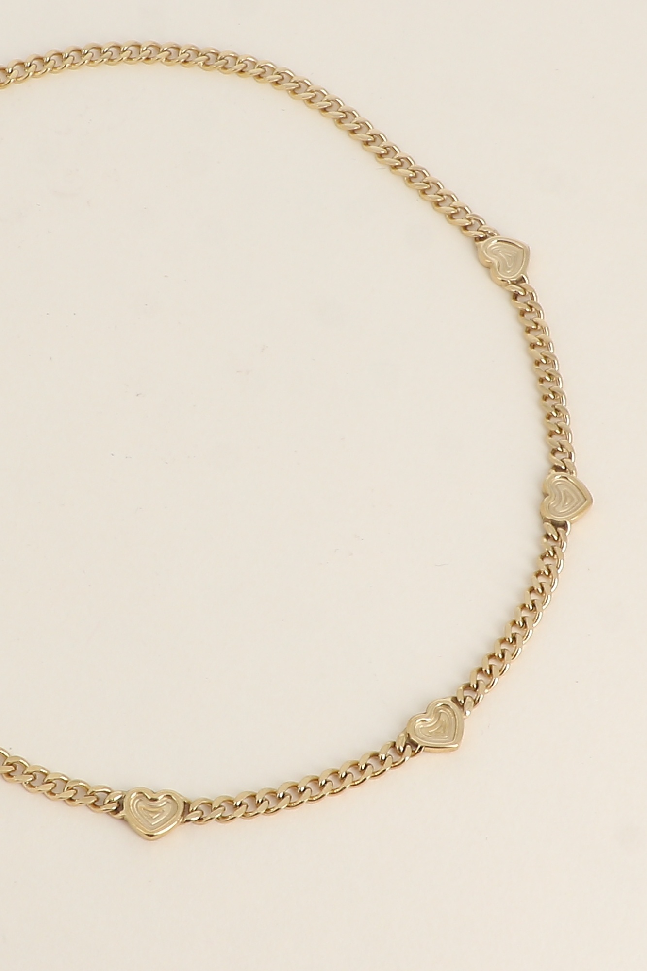 Mayorista Bohm - Collar - gargantilla, 5 corazones