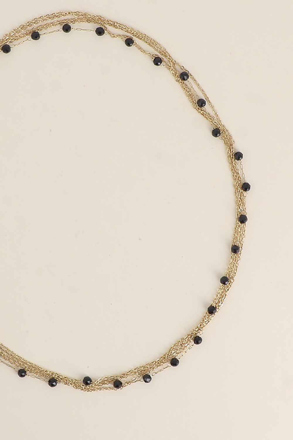 Wholesaler Bohm - 5-strand necklace - natural stones