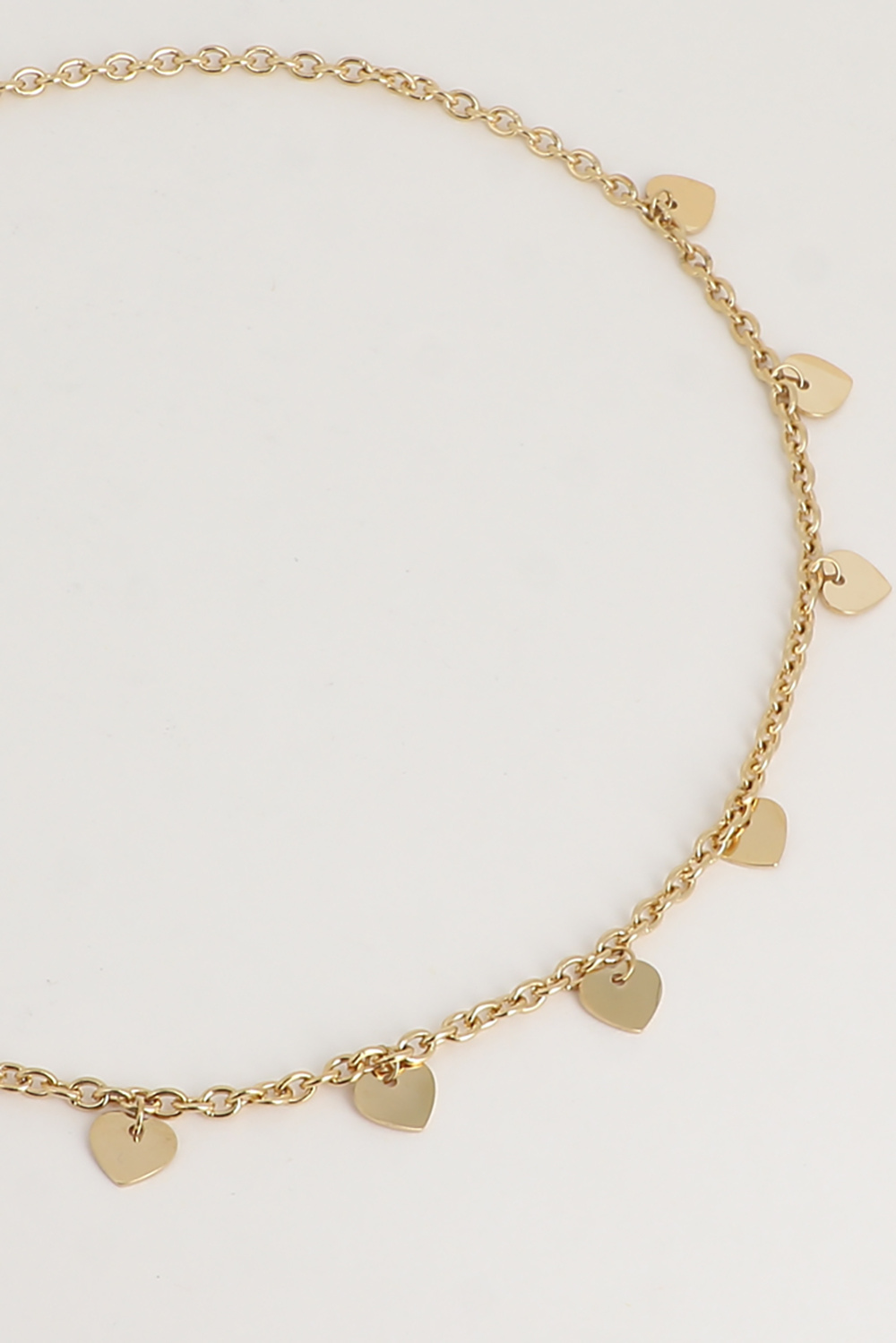 Mayorista Bohm - Collar - 9 dijes de corazón