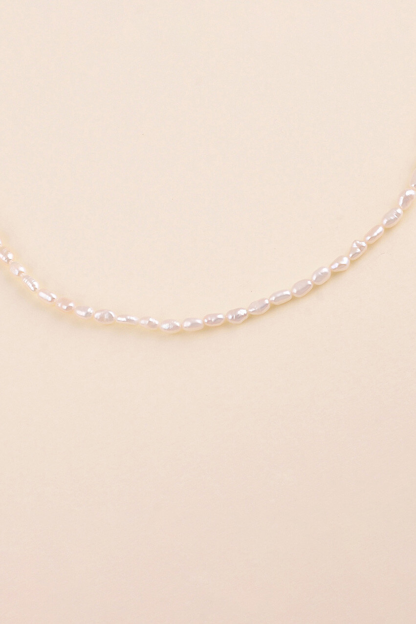 Grossiste Bohm - Collier sur fil - perles d'eau douce